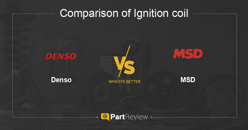 Comparison of ignition coil Denso and MSD