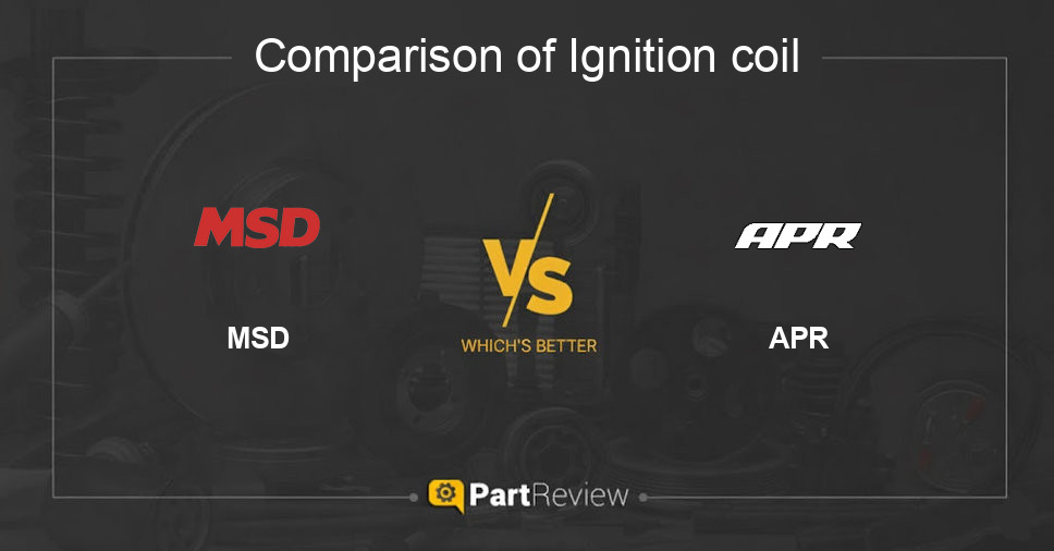 Comparison of ignition coil MSD and APR