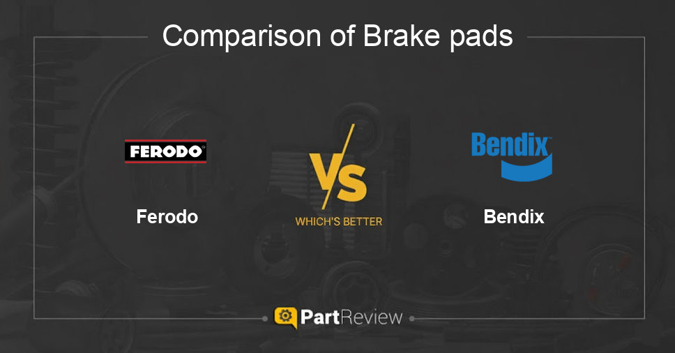 Comparison of brake pads Ferodo and Bendix