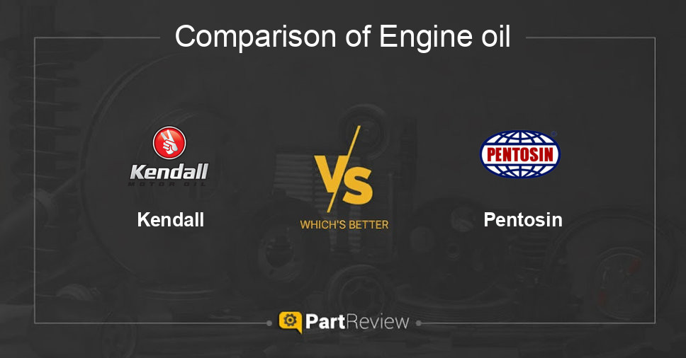 Comparison of engine oil Kendall and Pentosin