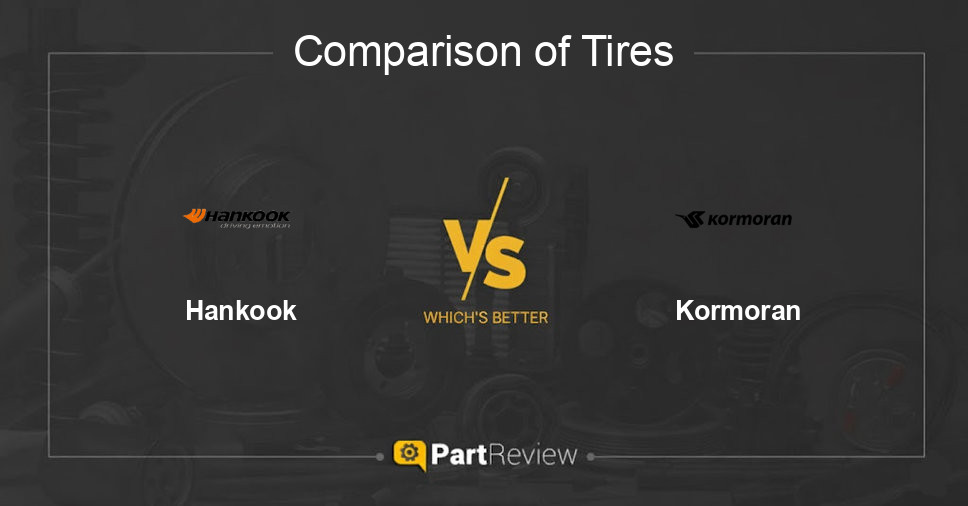 Comparison of tires Hankook and Kormoran