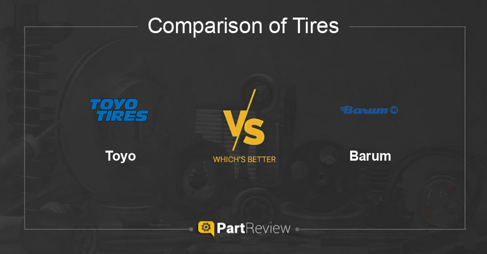 Comparison of tires Toyo and Barum