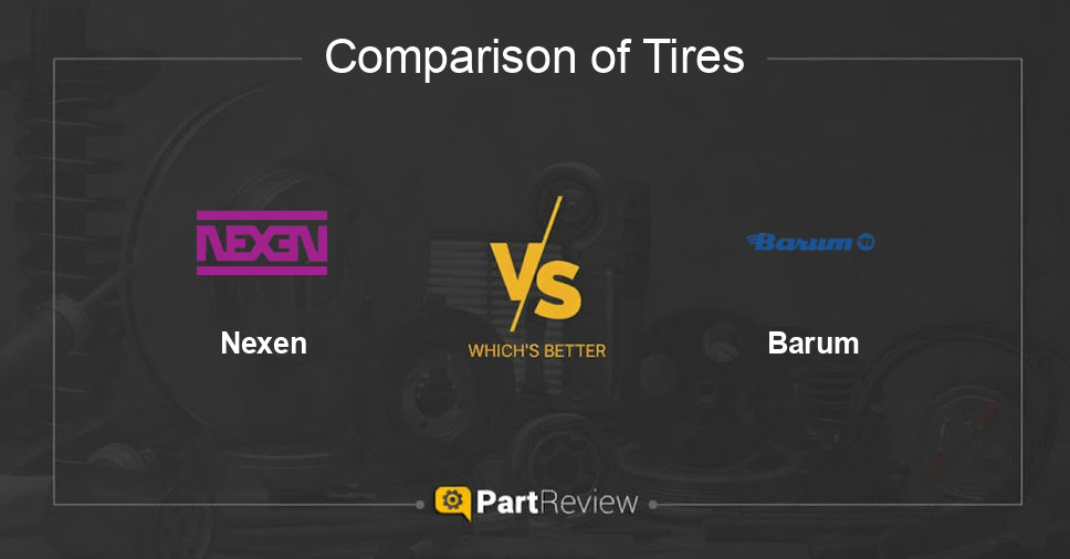 Comparison of tires Nexen and Barum