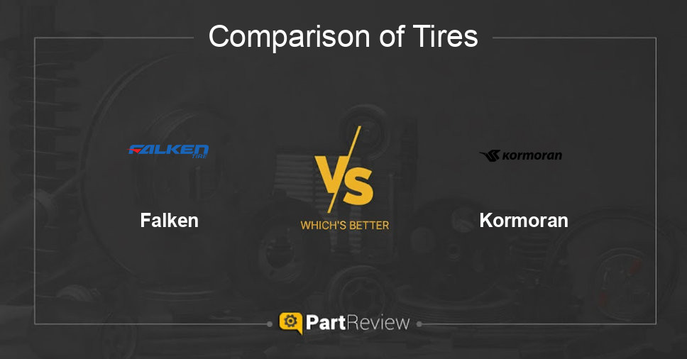 Comparison of tires Falken and Kormoran