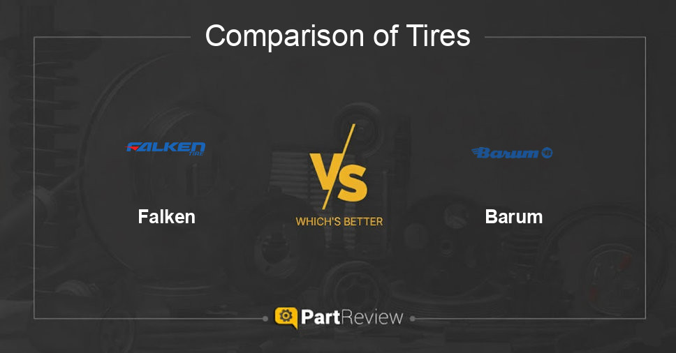 Comparison of tires Falken and Barum