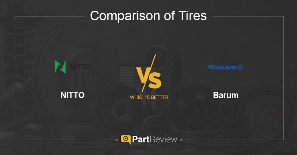 Comparison of tires NITTO and Barum