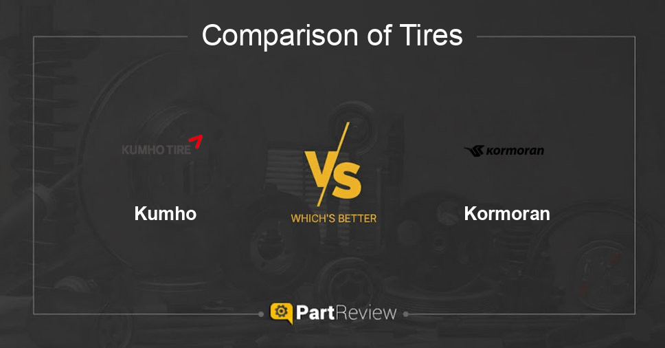 Comparison of tires Kumho and Kormoran
