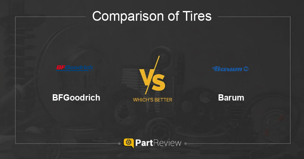 Comparison of tires BFGoodrich and Barum
