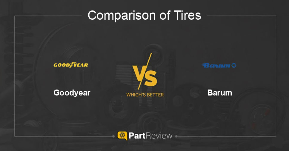 Comparison of tires Goodyear and Barum