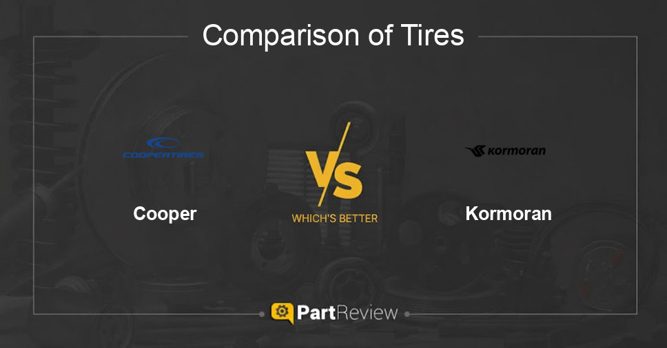 Comparison of tires Cooper and Kormoran