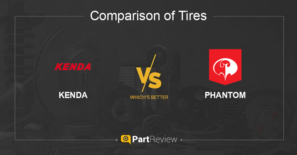 Comparison of tires KENDA and PHANTOM