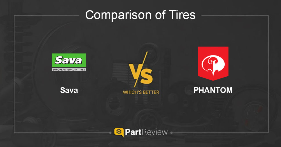 Comparison of tires Sava and PHANTOM
