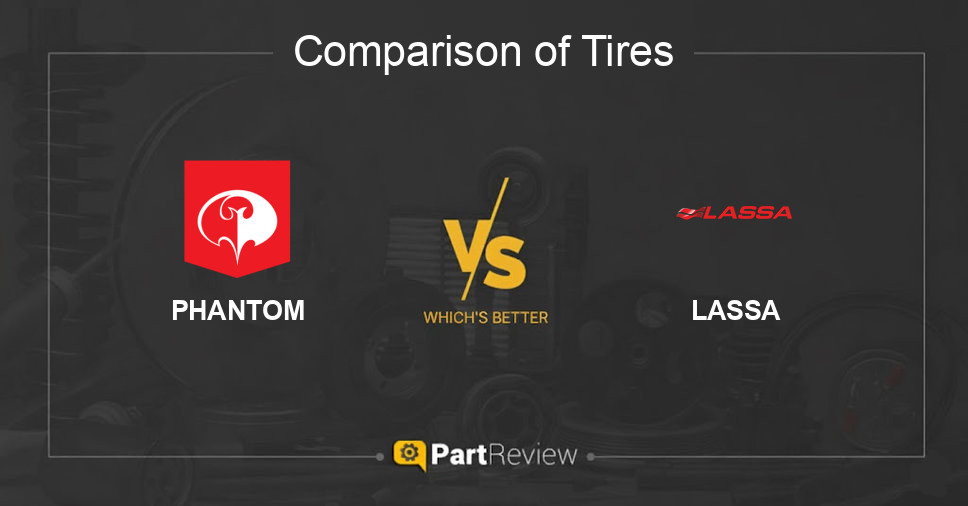 Comparison of tires PHANTOM and LASSA