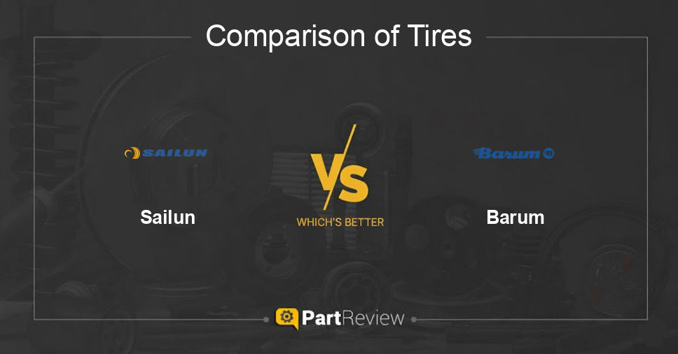Comparison of tires Sailun and Barum
