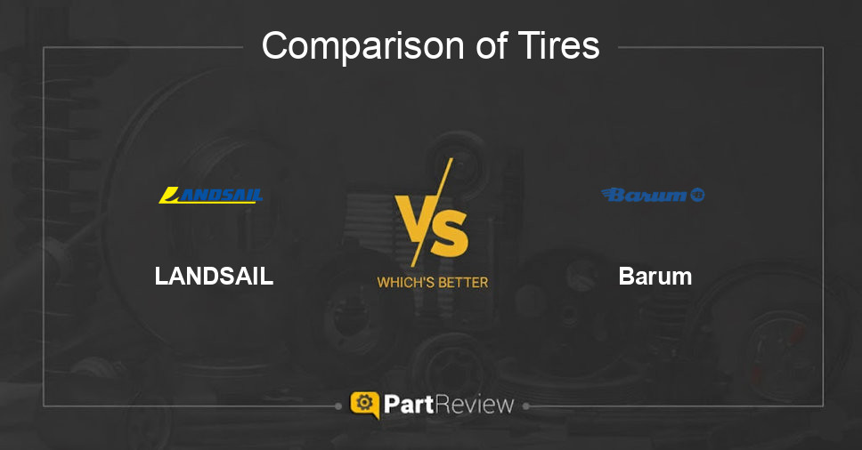 Comparison of tires LANDSAIL and Barum