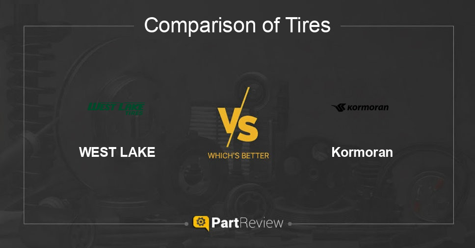 Comparison of tires WEST LAKE and Kormoran