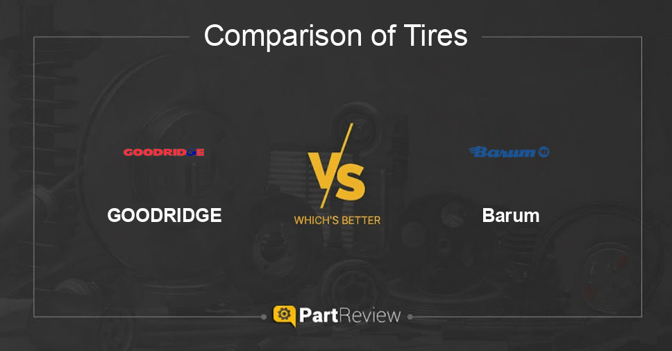 Comparison of tires GOODRIDGE and Barum