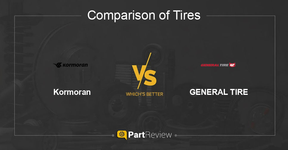 Comparison of tires Kormoran and GENERAL TIRE