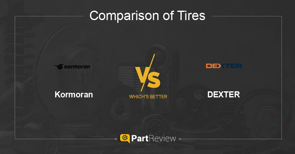 Comparison of tires Kormoran and DEXTER
