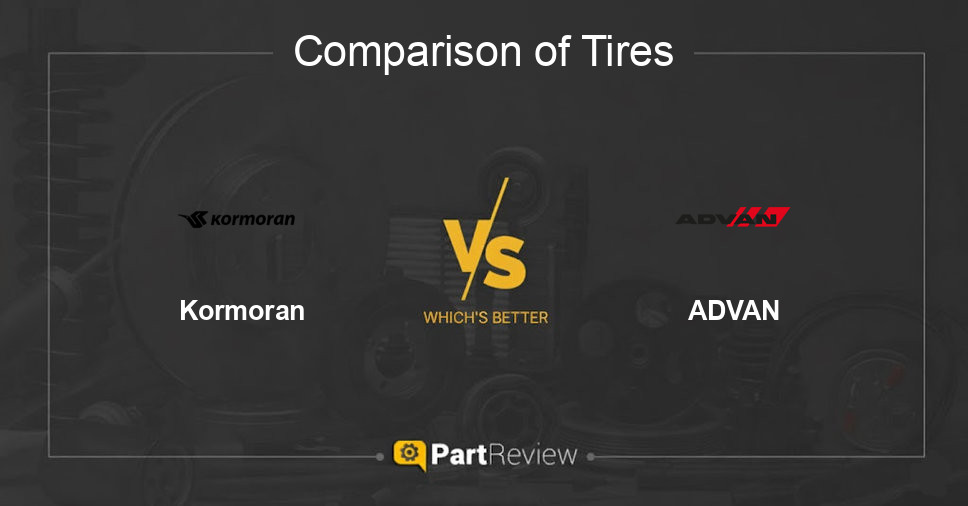 Comparison of tires Kormoran and ADVAN
