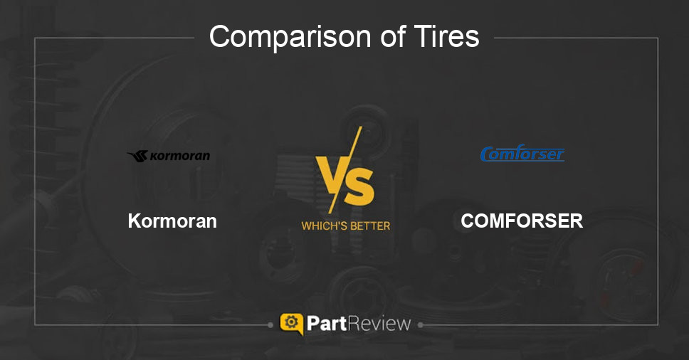 Comparison of tires Kormoran and COMFORSER