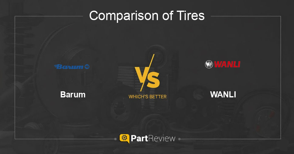 Comparison of tires Barum and WANLI