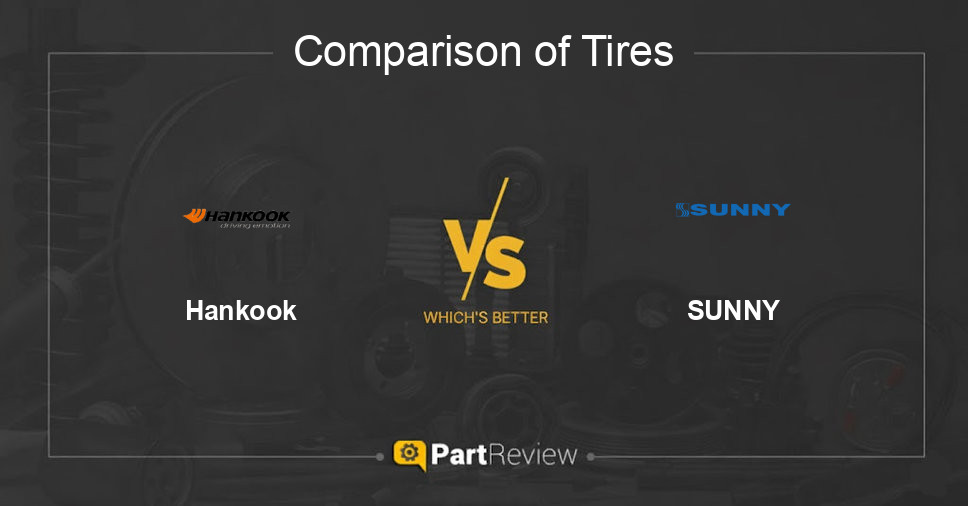 Comparison of tires Hankook and SUNNY