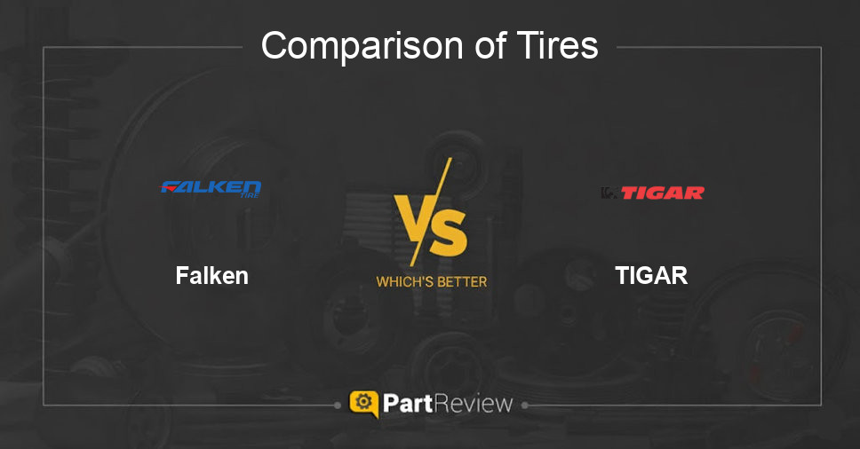 Comparison of tires Falken and TIGAR