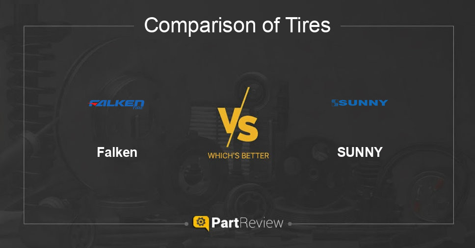 Comparison of tires Falken and SUNNY