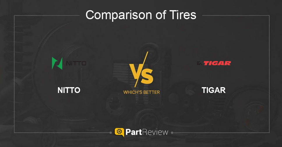 Comparison of tires NITTO and TIGAR