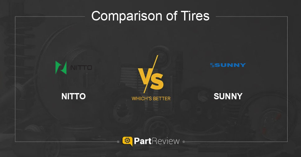 Comparison of tires NITTO and SUNNY