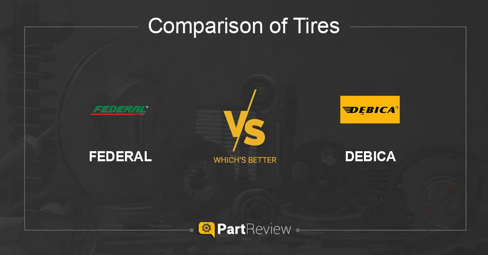 Comparison of tires FEDERAL and DEBICA