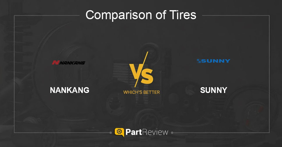 Comparison of tires NANKANG and SUNNY