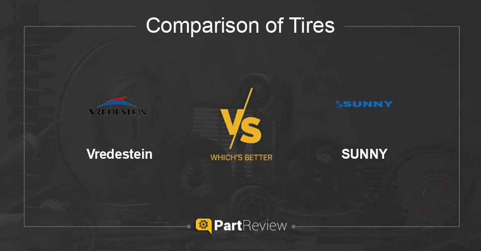 Comparison of tires Vredestein and SUNNY