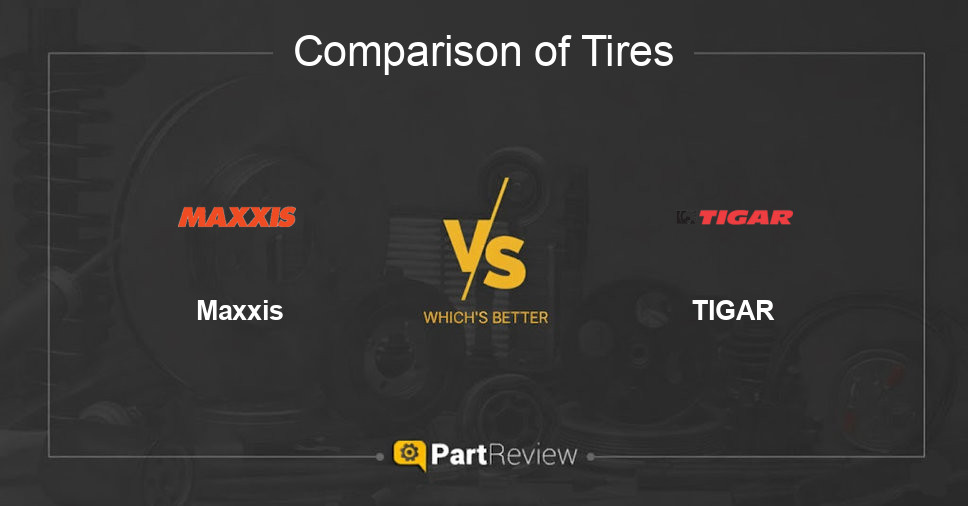 Comparison of tires Maxxis and TIGAR