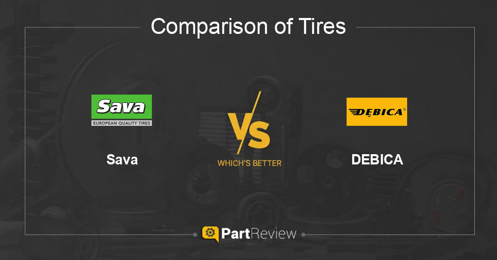 Comparison of tires Sava and DEBICA