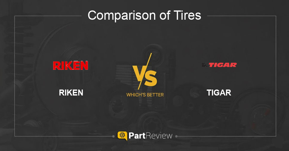 Comparison of tires RIKEN and TIGAR