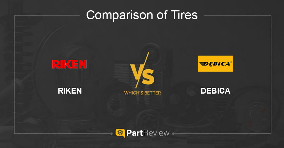 Comparison of tires RIKEN and DEBICA