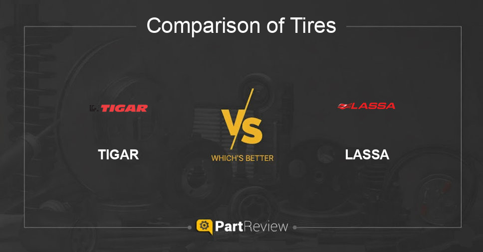 Comparison of tires TIGAR and LASSA