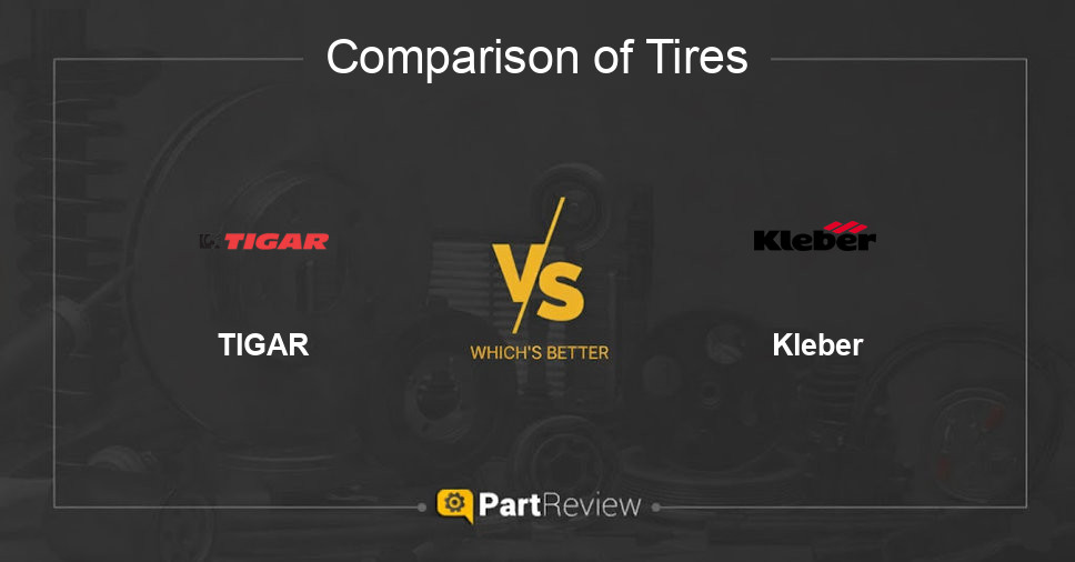 Comparison of tires TIGAR and Kleber