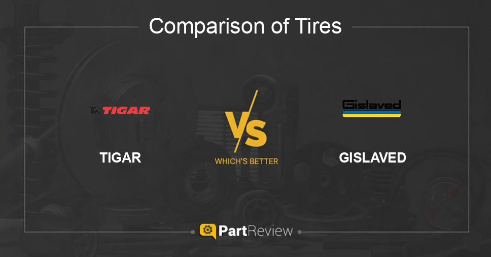 Comparison of tires TIGAR and GISLAVED