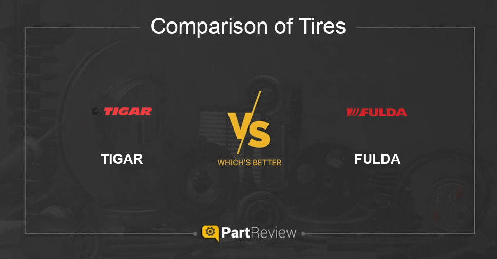 Comparison of tires TIGAR and FULDA
