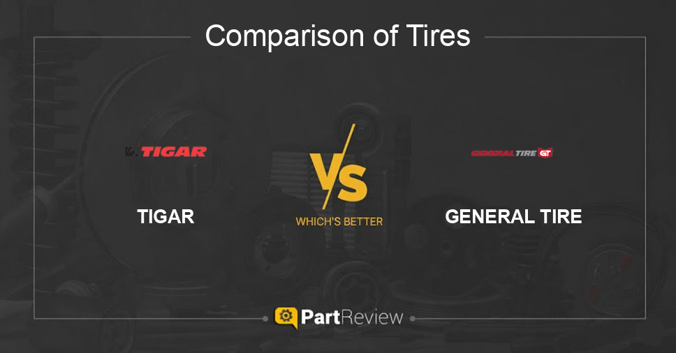 Comparison of tires TIGAR and GENERAL TIRE