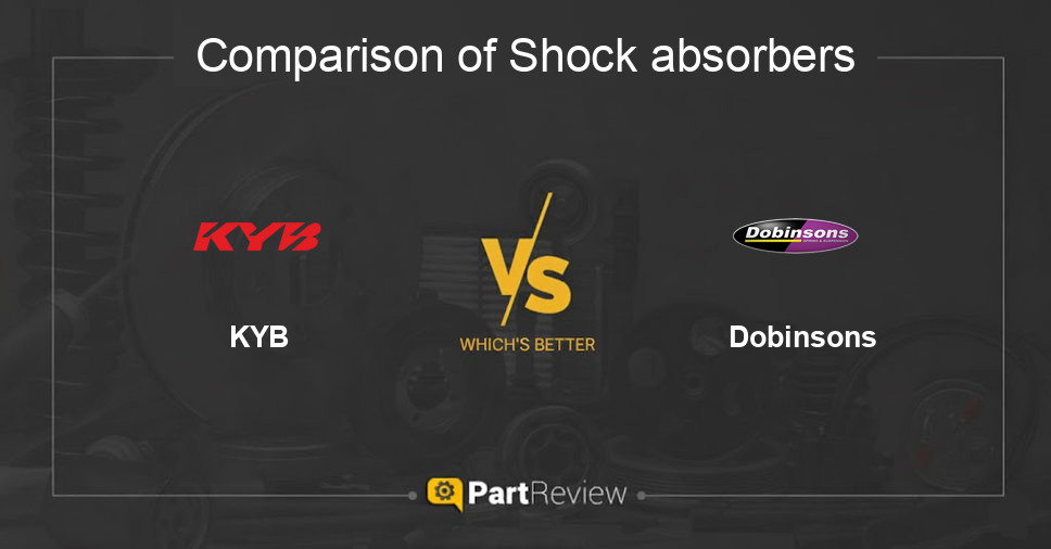 Comparison of shock absorbers KYB and Dobinsons