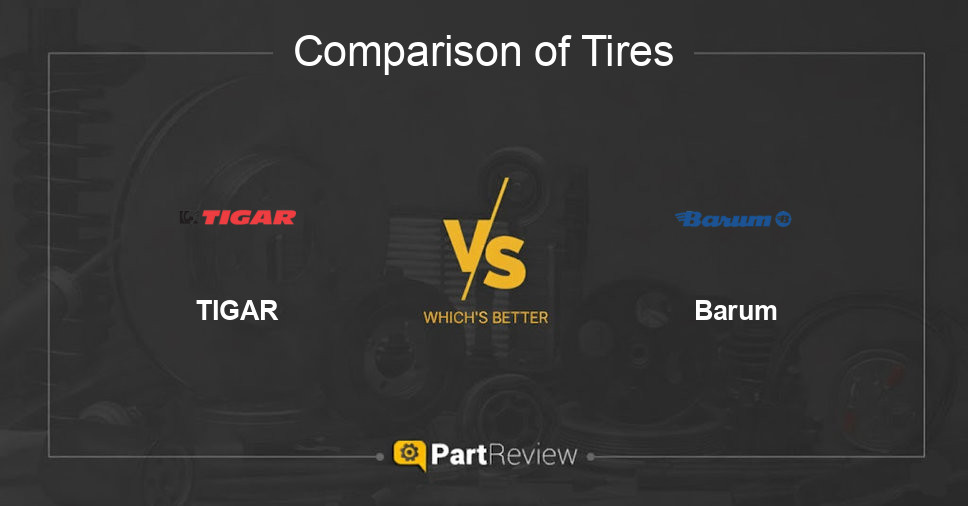 Comparison of tires TIGAR and Barum