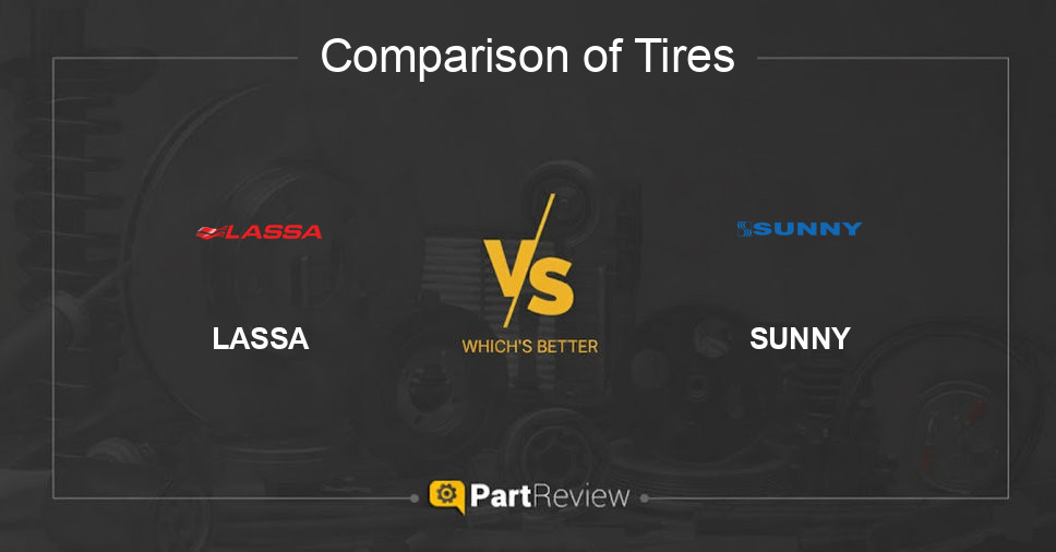 Comparison of tires LASSA and SUNNY