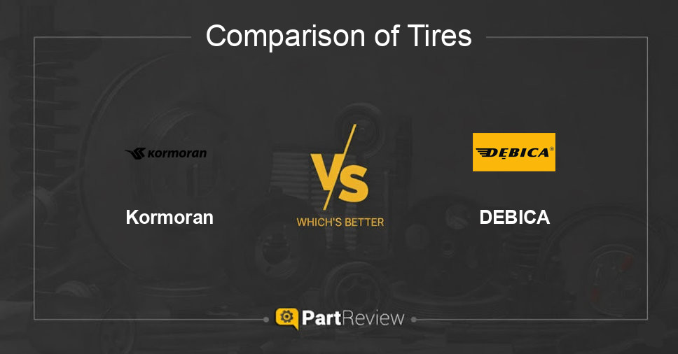 Comparison of tires Kormoran and DEBICA