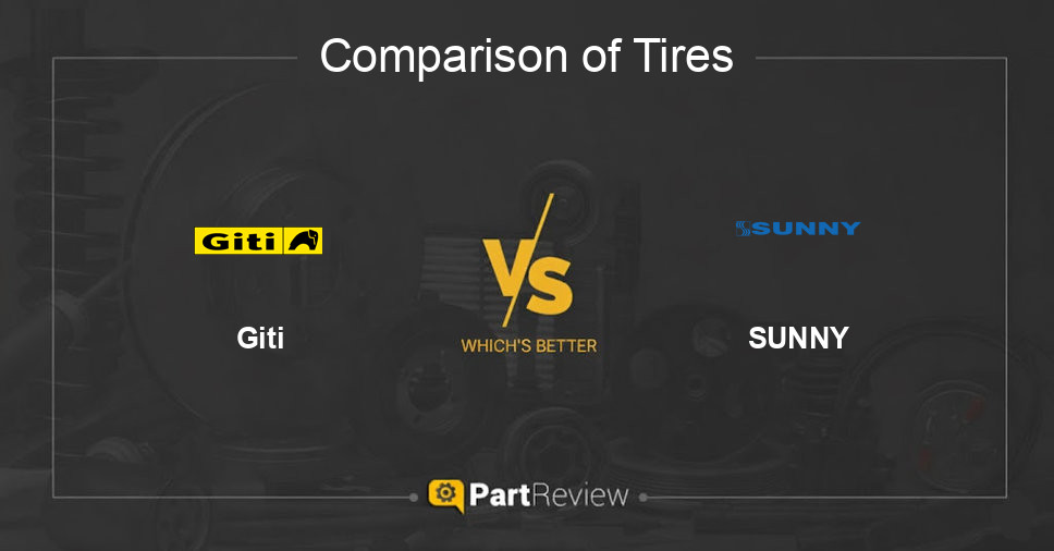 Comparison of tires Giti and SUNNY