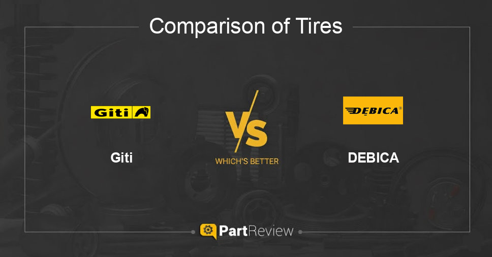 Comparison of tires Giti and DEBICA