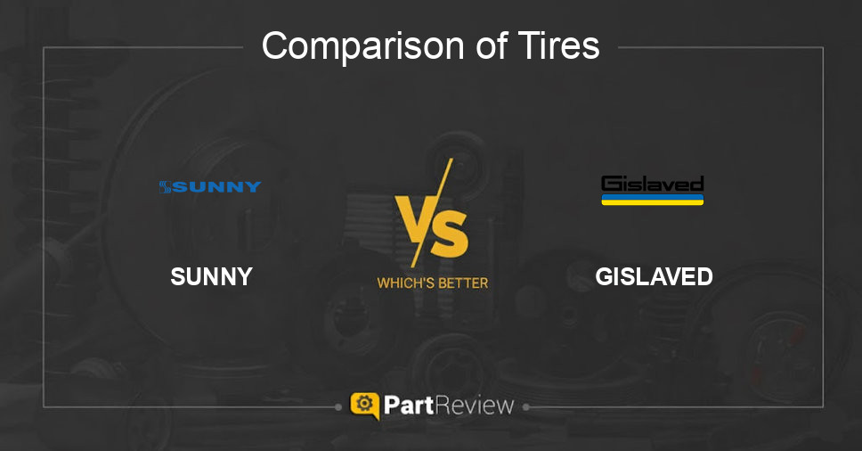 Comparison of tires SUNNY and GISLAVED